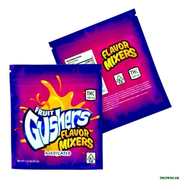 GUSHERS FLAVOR MIXERS GUMMIES UK
