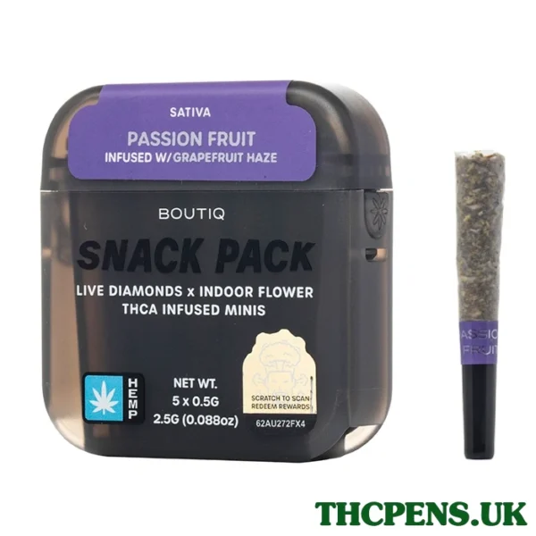 Boutiq-Mini-Infused-Prerolados.webp BOUTIQ MINI INFUSED JOINTS 5 PACK (2.5G) | PRE ROLLS UK