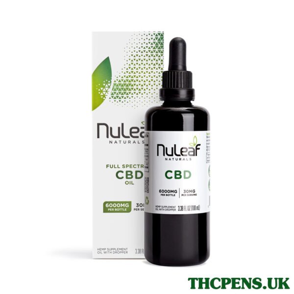 NuLeaf-Naturals-Hemp-CBD-Oil-Full-Spectrum-100mL-6000mg-of-CBD2-1.jpg NuLeaf Naturals, CBD Oil, Full Spectrum, 3.38fl oz, 6000mg CBD
