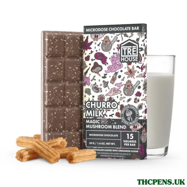 TRE HOUSE MUSHROOM CHOCOLATE BARS UK